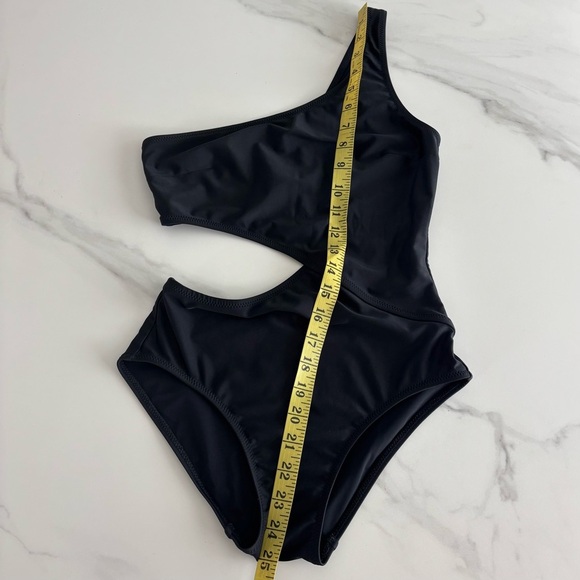 SOLID & STRIPED Black Swimsuit sz S - Picture 6 of 7